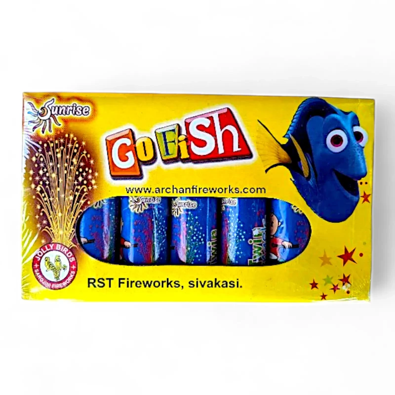 4"inch GO Fish fountain (5pcs/box)